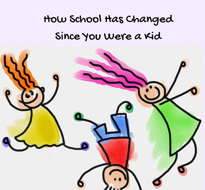 modern drawing of children