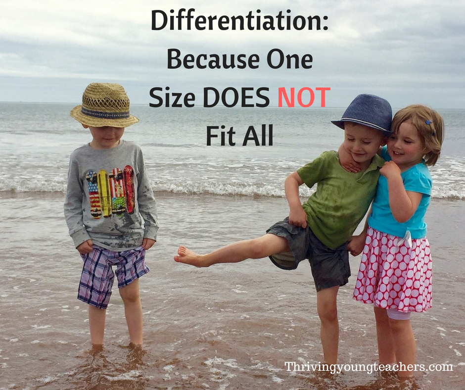 Differentiation: Because One Size DOES NOT Fit All - Inspired Together ...